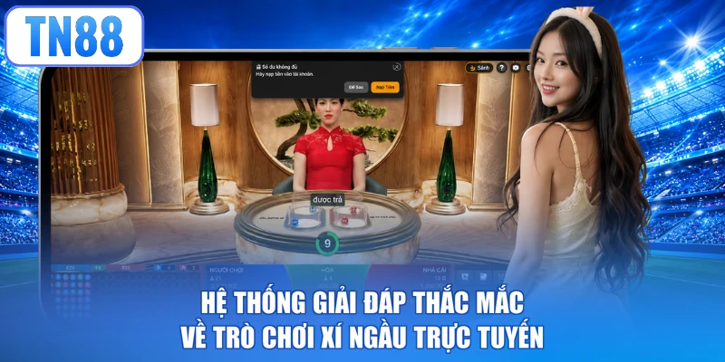 Hệ thống giải đáp thắc mắc về trò chơi xí ngầu trực tuyến