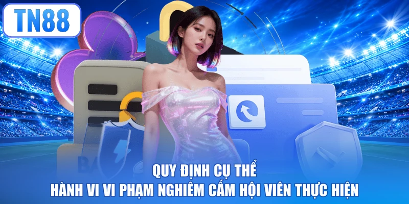 Quy định cụ thể hành vi vi phạm nghiêm cấm hội viên thực hiện